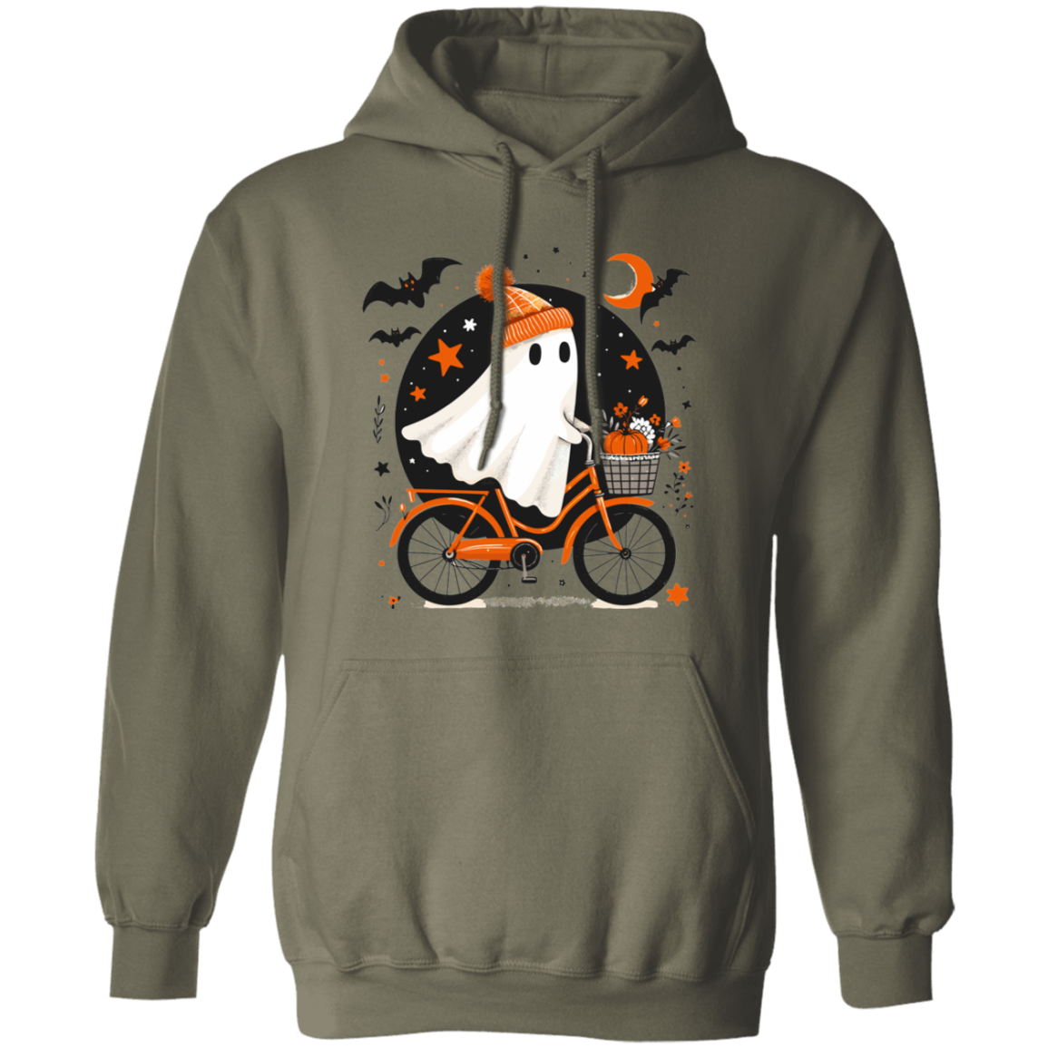 ghost Bike Halloween T-Shirt | Sweatshirt | Hodie