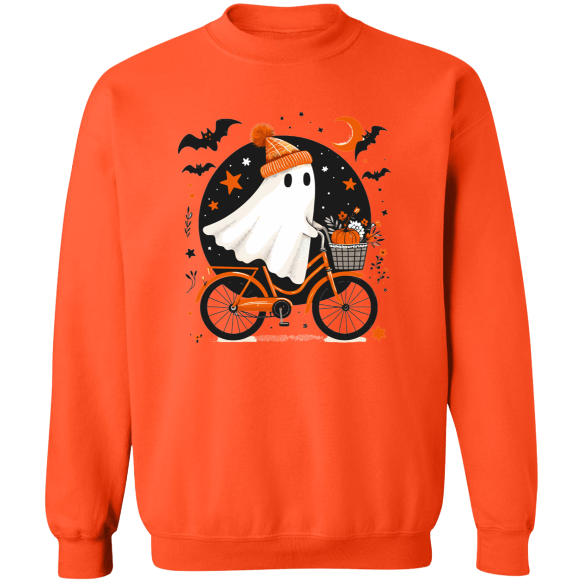 ghost Bike Halloween T-Shirt | Sweatshirt | Hodie