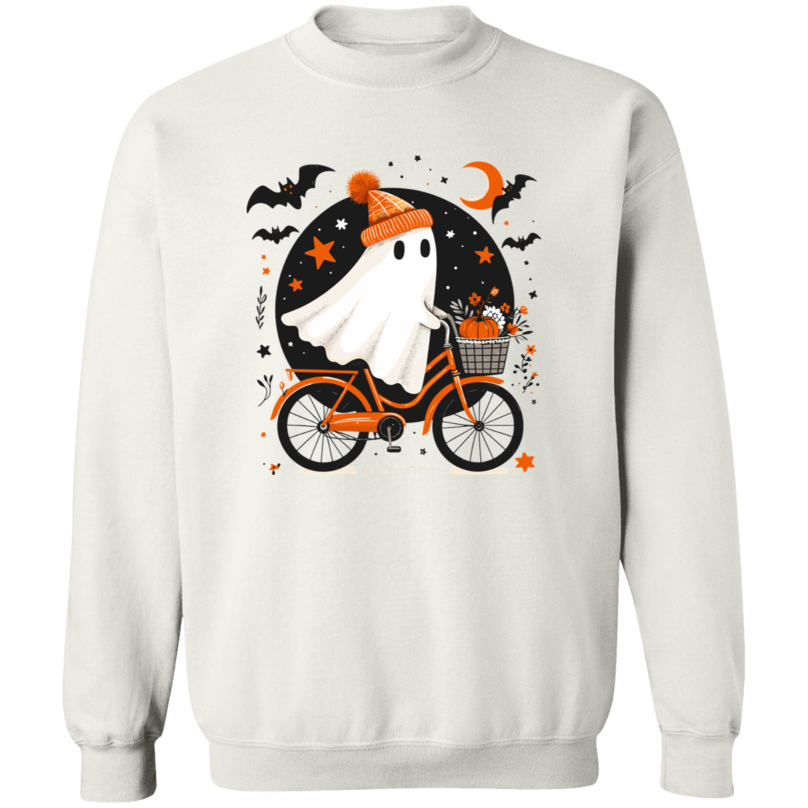 ghost Bike Halloween T-Shirt | Sweatshirt | Hodie