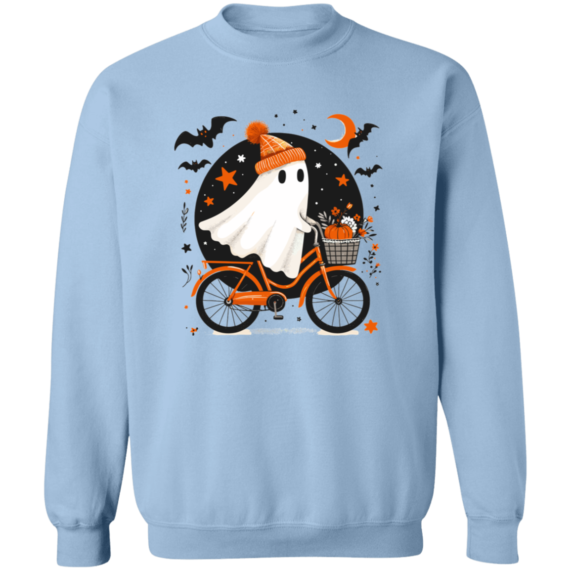 ghost Bike Halloween T-Shirt | Sweatshirt | Hodie