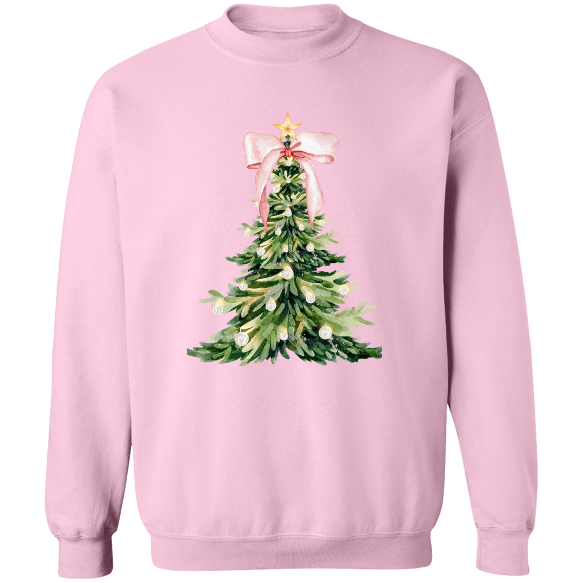 Christmas Tree Bow T-Shirt | Sweatshirt