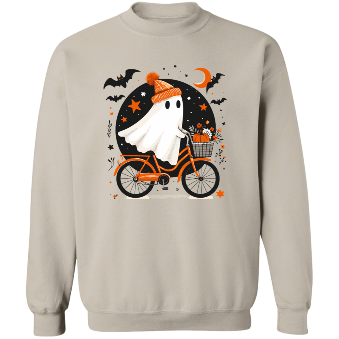 ghost Bike Halloween T-Shirt | Sweatshirt | Hodie