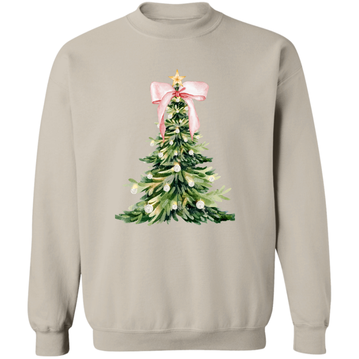 Christmas Tree Bow T-Shirt | Sweatshirt