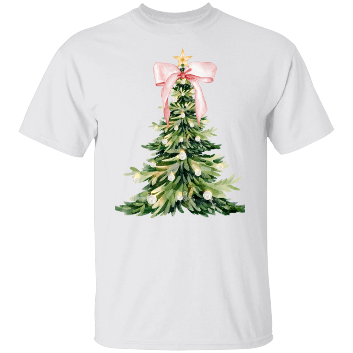 Christmas Tree Bow T-Shirt | Sweatshirt
