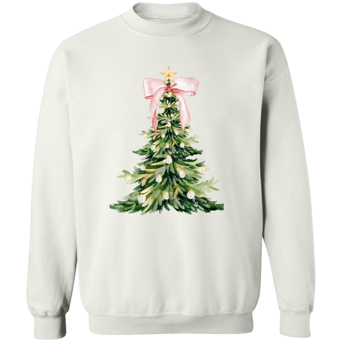 Christmas Tree Bow T-Shirt | Sweatshirt