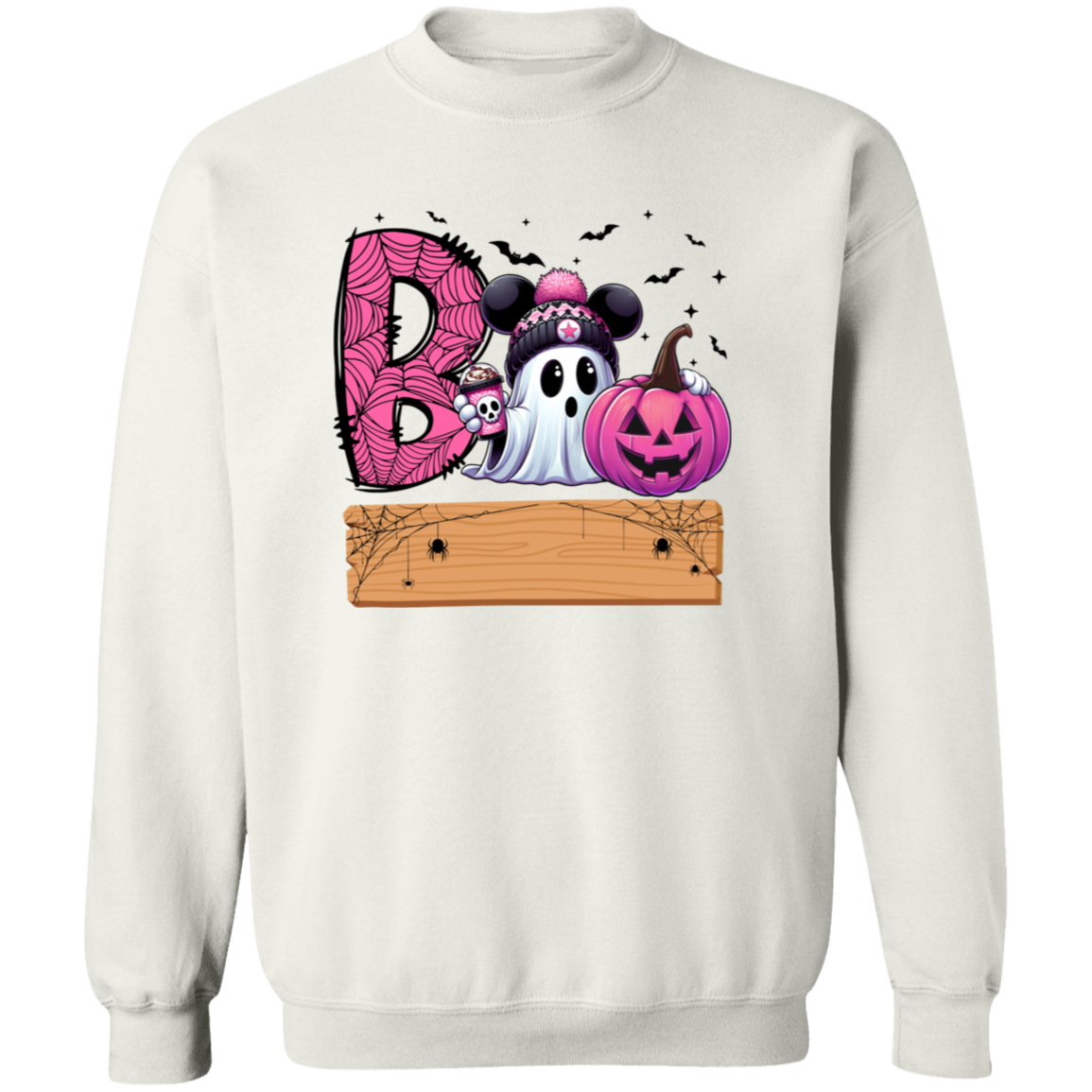 Pink Boo Halloween T-Shirt | Sweatshirt | Hoodie