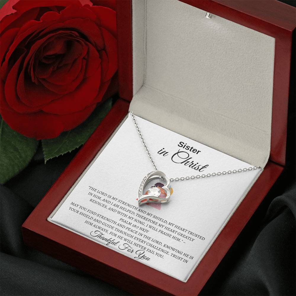 Forever Love Necklace Sister In Christ
