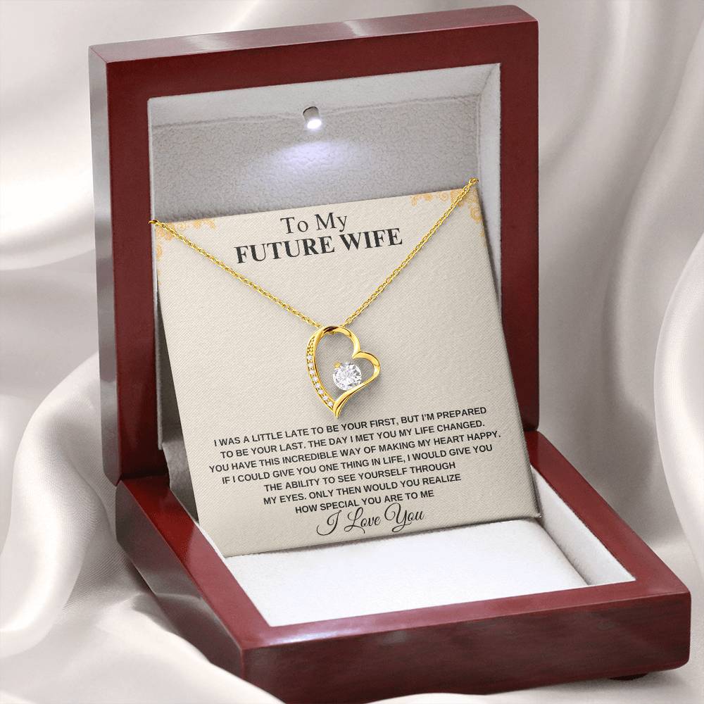 Forever Love Necklace To My Future Wife