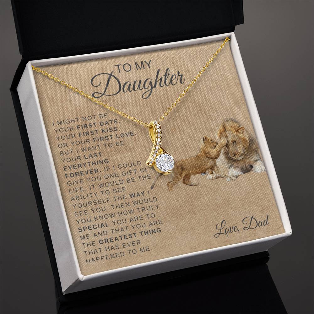 Alluring Beauty Necklace Dad To My Daughter