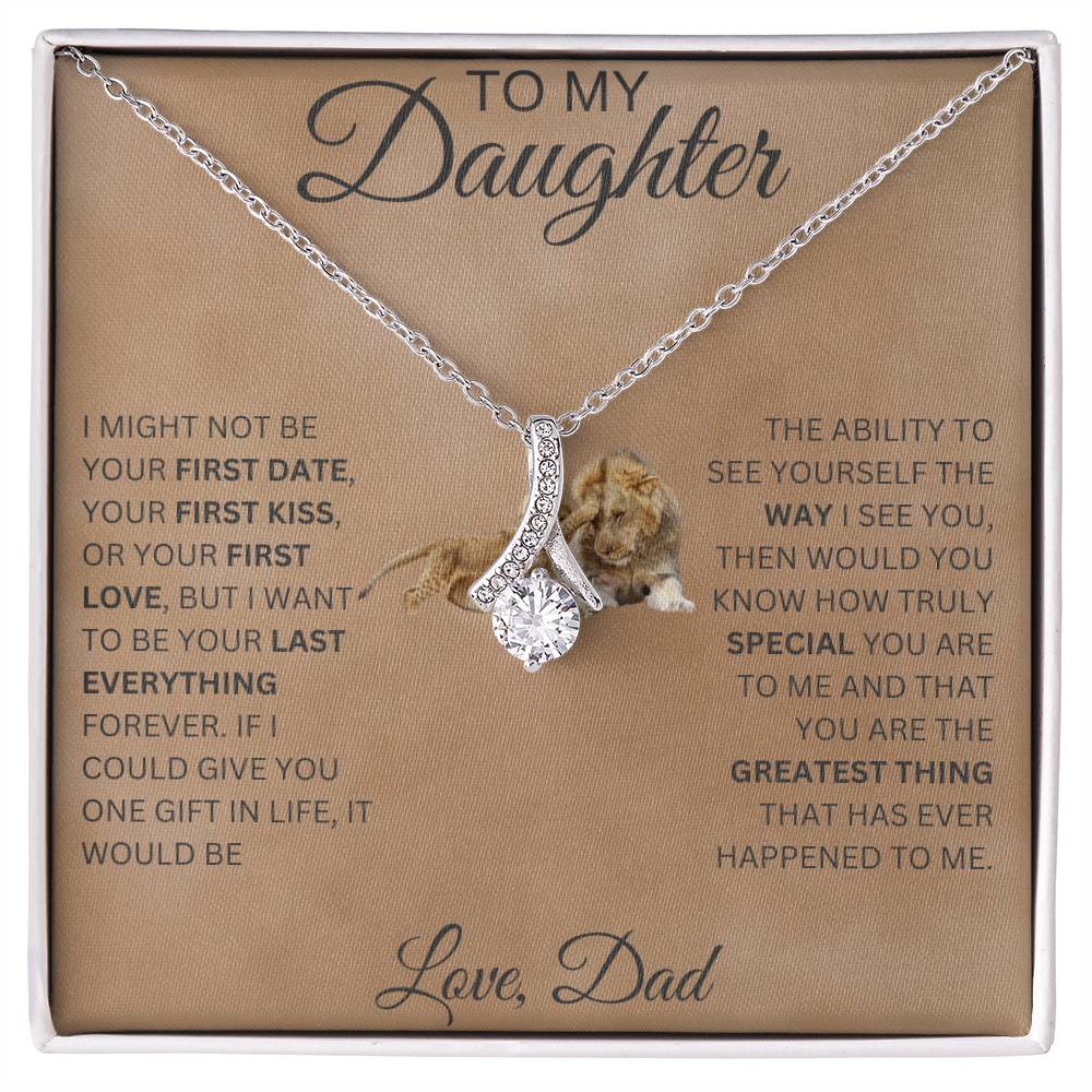 Alluring Beauty Necklace Dad To My Daughter