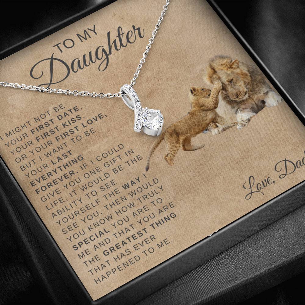Alluring Beauty Necklace Dad To My Daughter