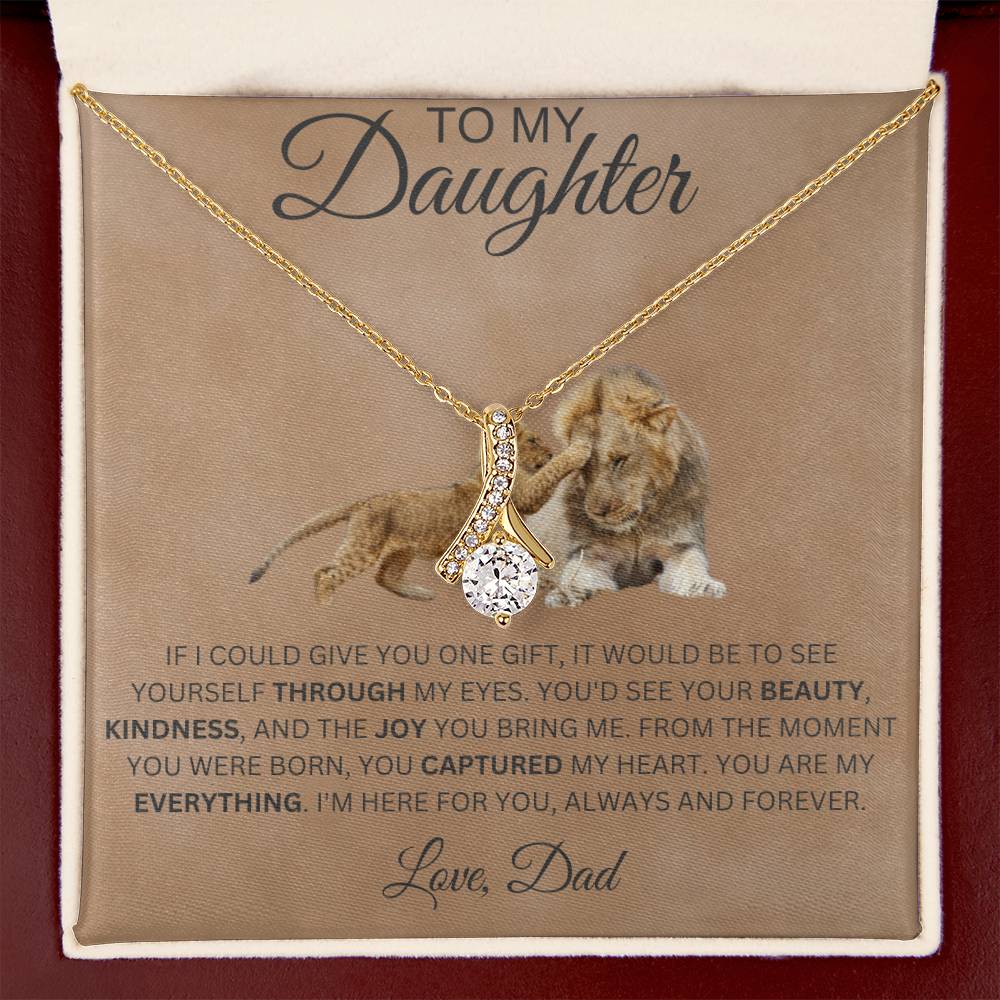 Alluring Beauty Necklace Dad To My Daughter