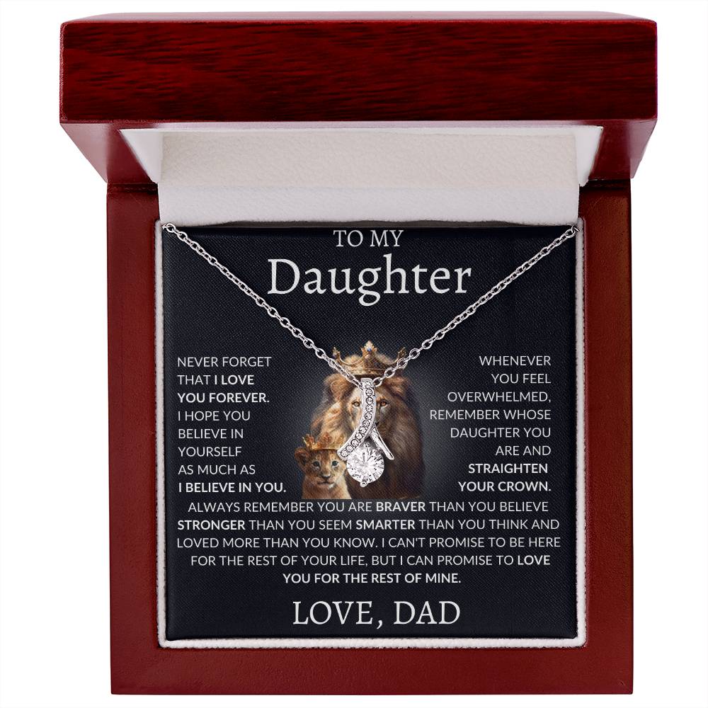Alluring Beauty Necklace Dad To My Daughter