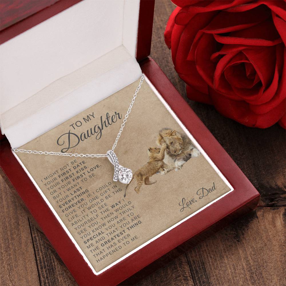 Alluring Beauty Necklace Dad To My Daughter