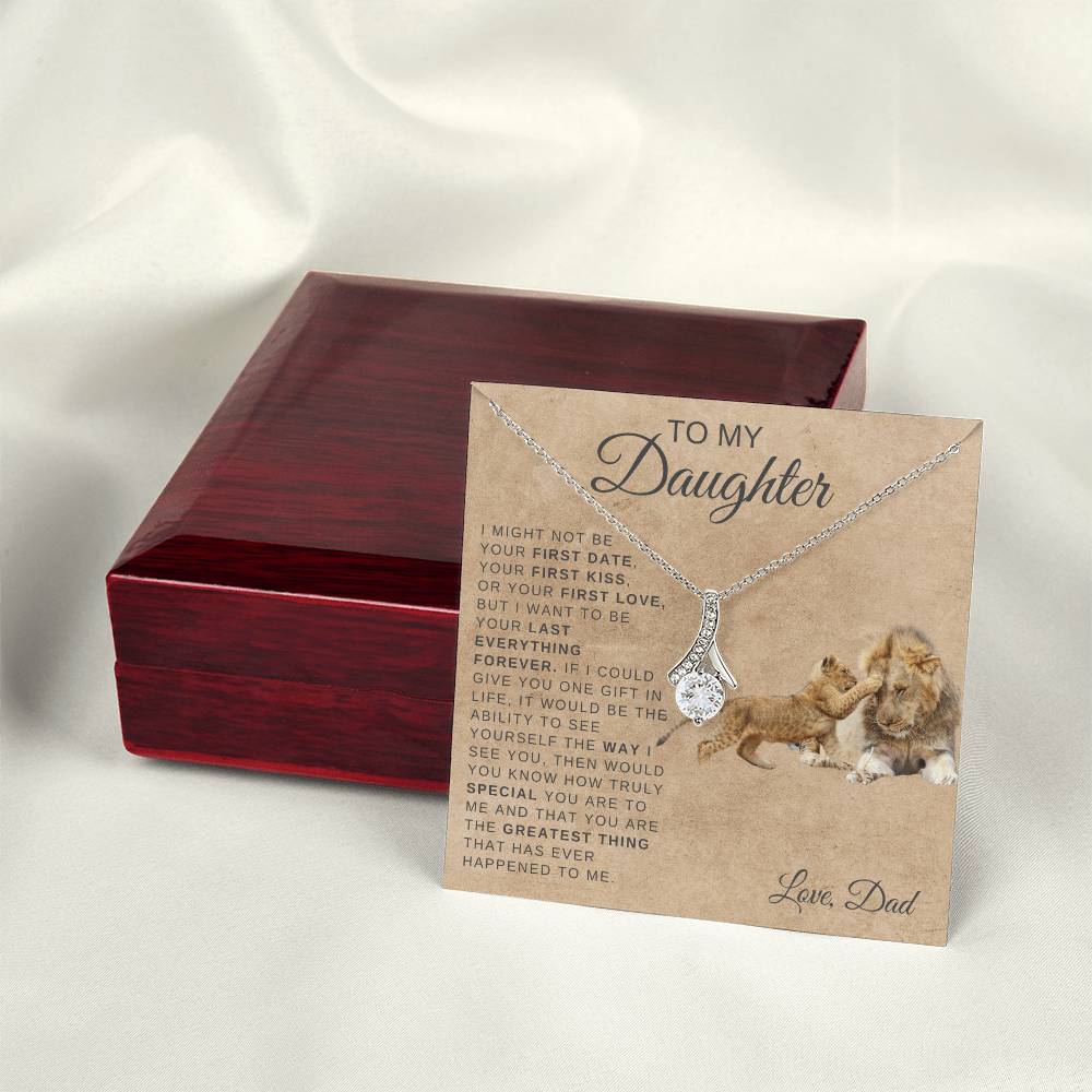 Alluring Beauty Necklace Dad To My Daughter