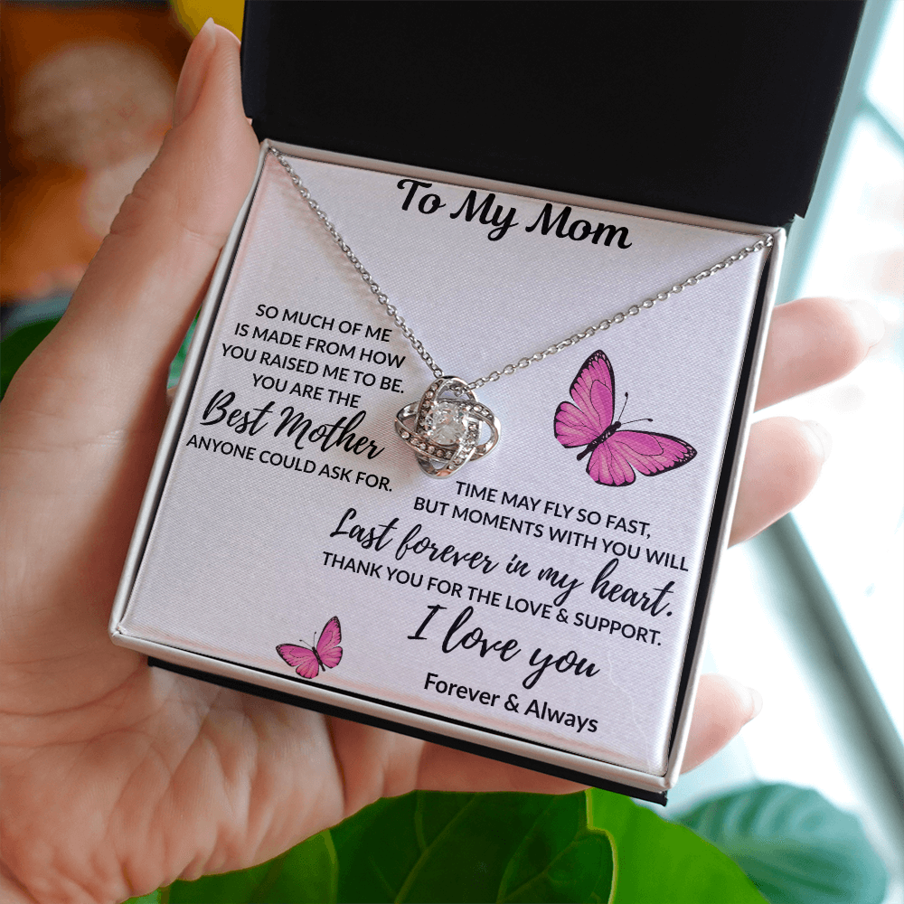 So Much Of Me Is Made Love Knot Necklace