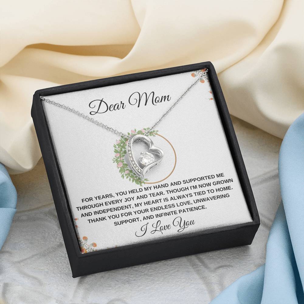 Forever Love Necklace Dear Mom