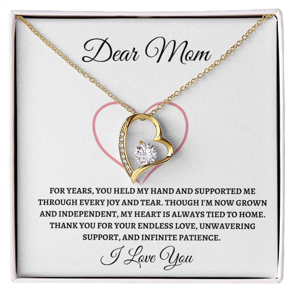 Dear Mom Forever Love Necklace