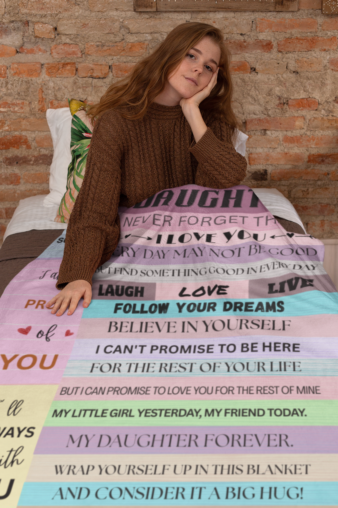 Never Forget That I Love You To My Daughter