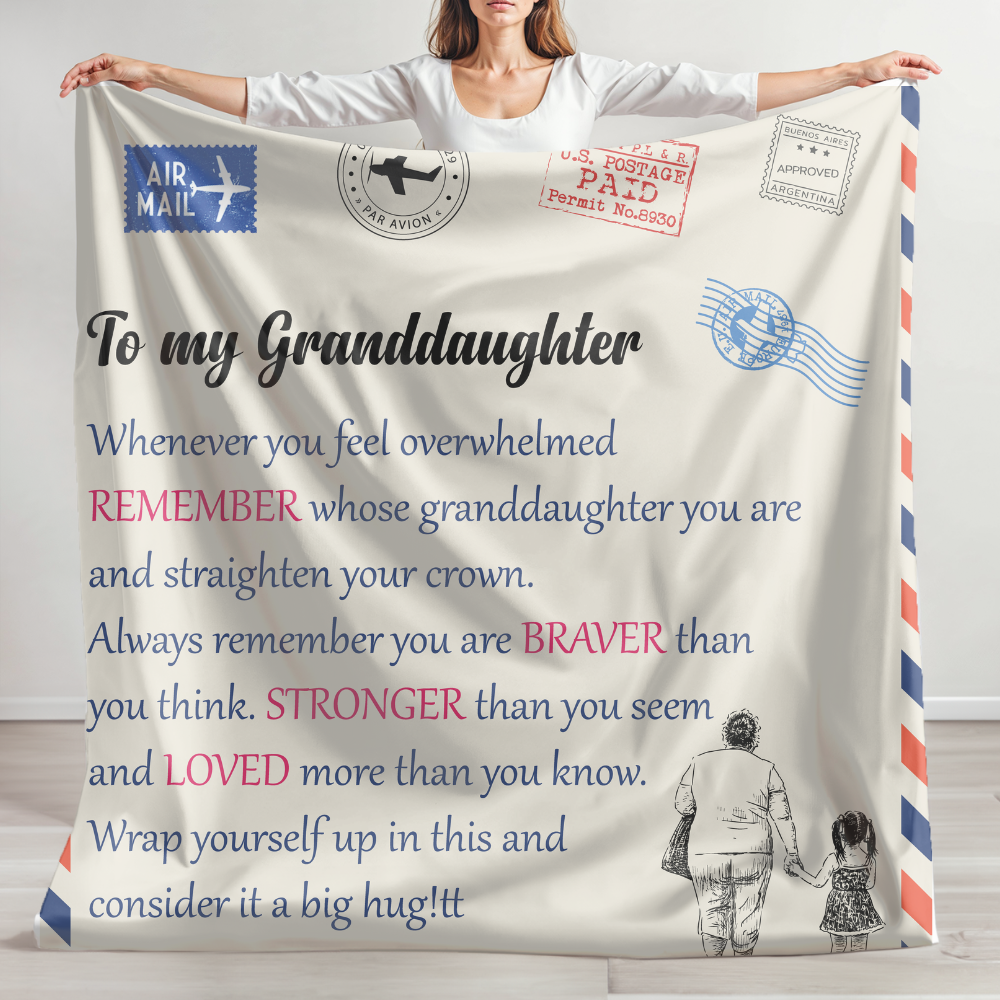 Whenever You Feel Overwhelmed To My Granddaughter