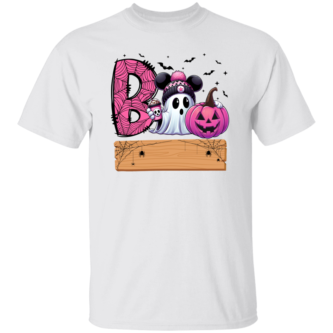 Pink Boo Halloween T-Shirt | Sweatshirt | Hoodie