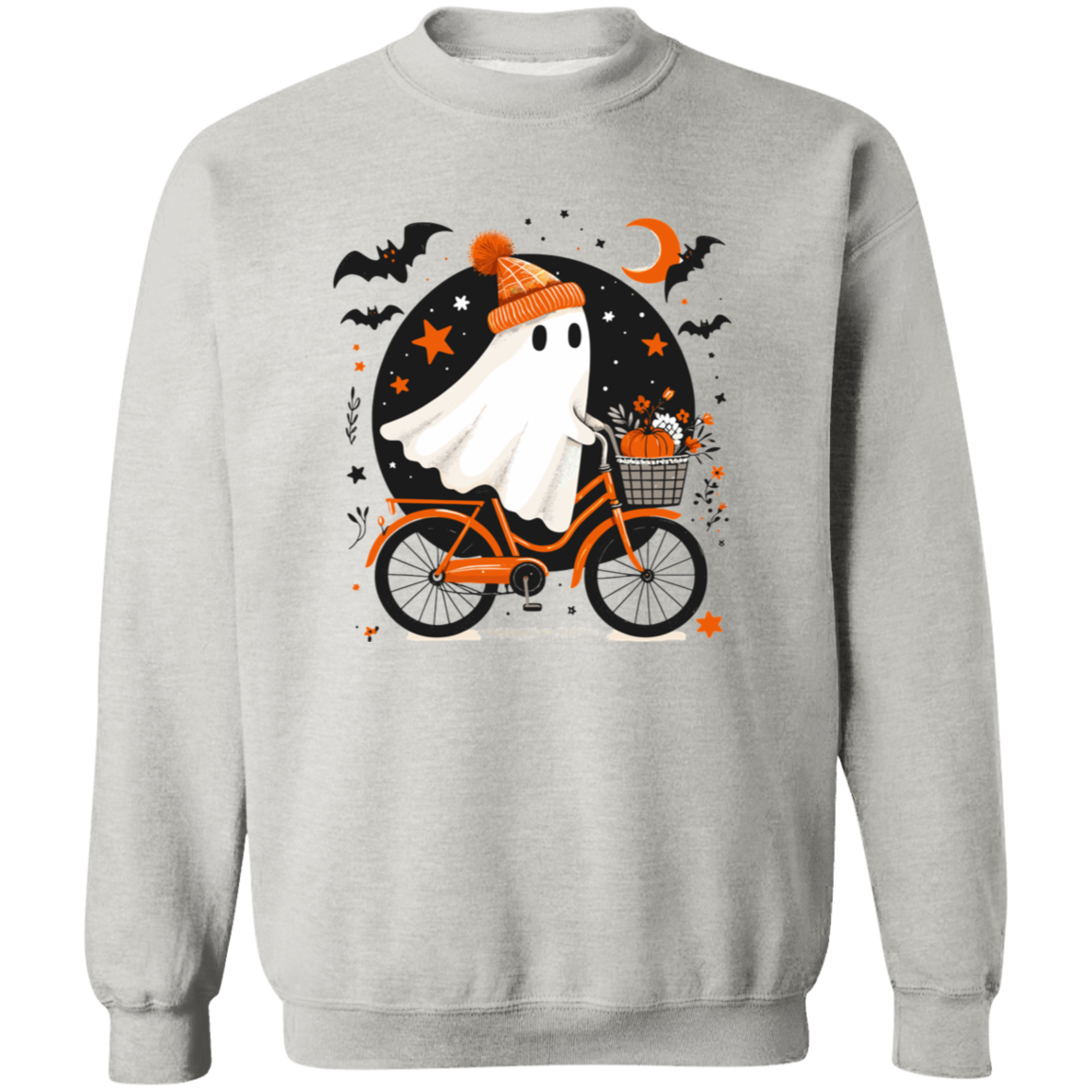ghost Bike  Halloween  T-Shirt | Sweatshirt | Hodie