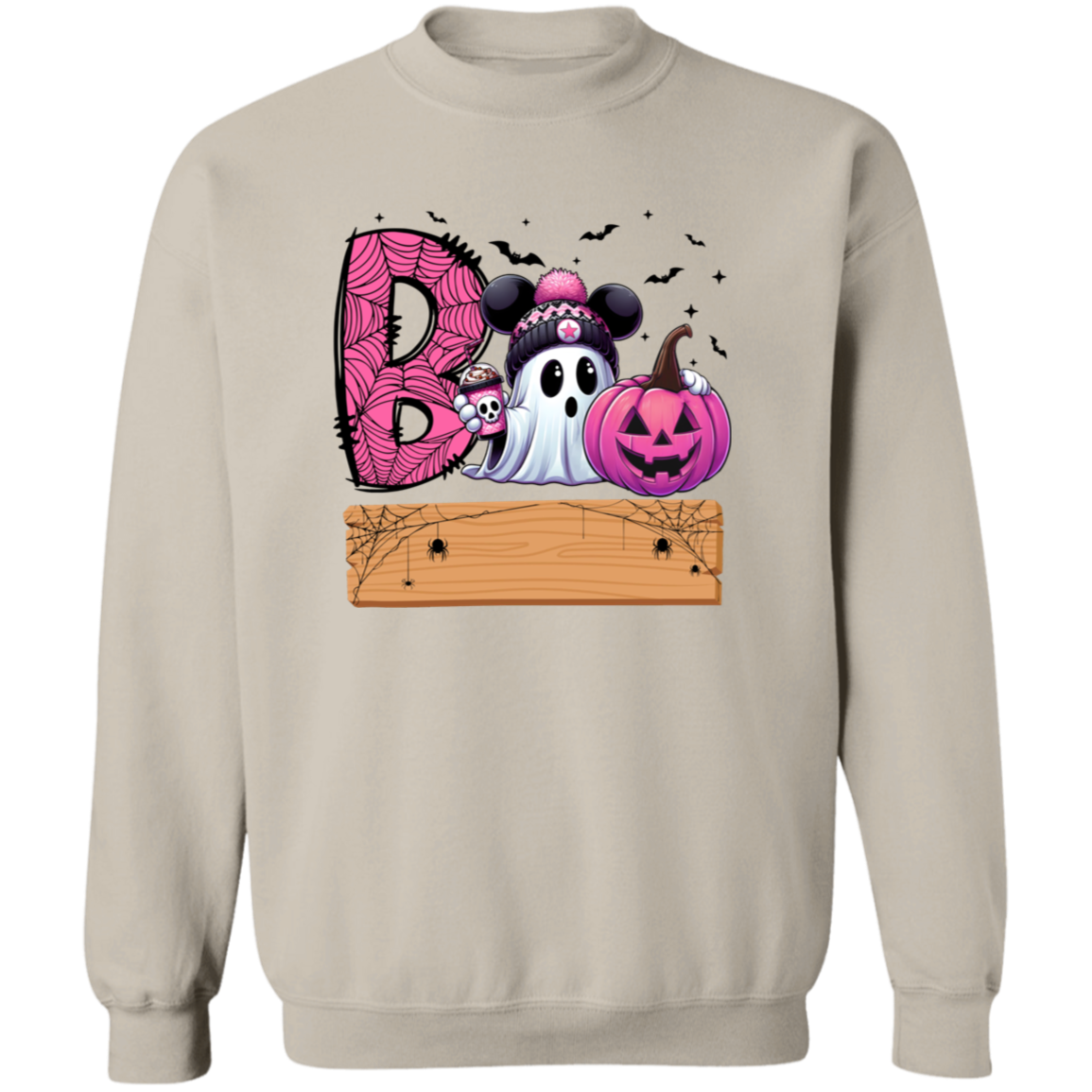 Pink Boo Halloween T-Shirt | Sweatshirt | Hoodie