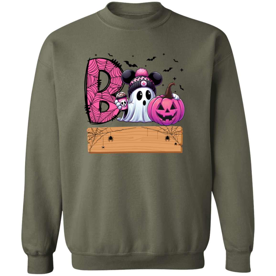 Pink Boo Halloween T-Shirt | Sweatshirt | Hoodie