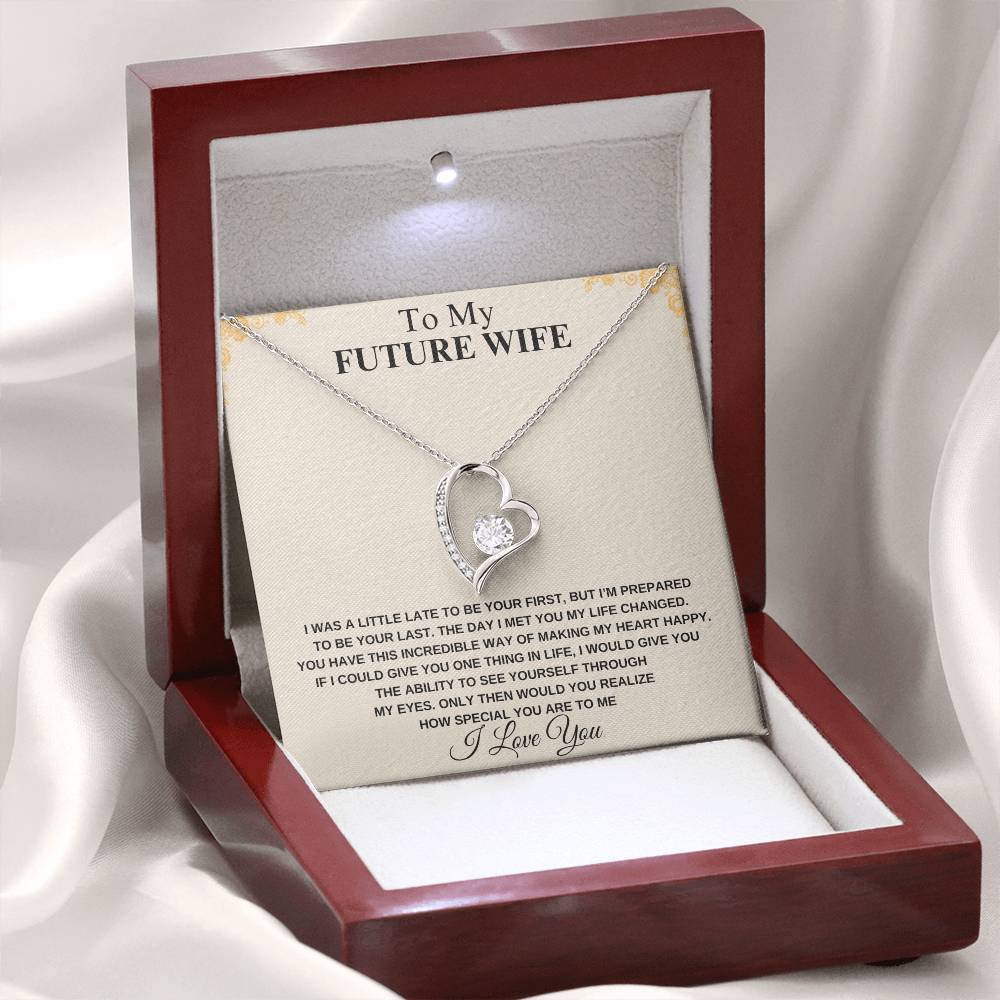 Forever Love Necklace To My Future Wife