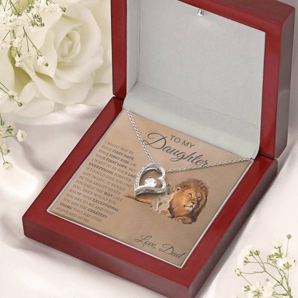 Forever Love Necklace  Dad To My Daughter
