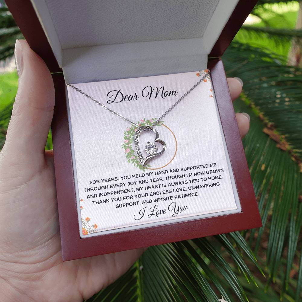 Forever Love Necklace Dear Mom