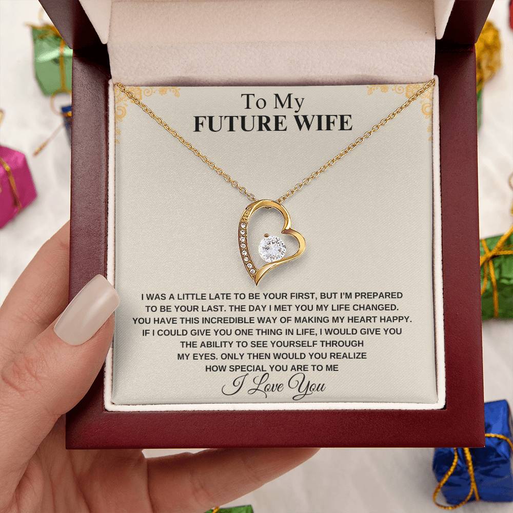 Forever Love Necklace To My Future Wife