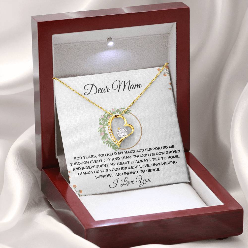 Forever Love Necklace Dear Mom