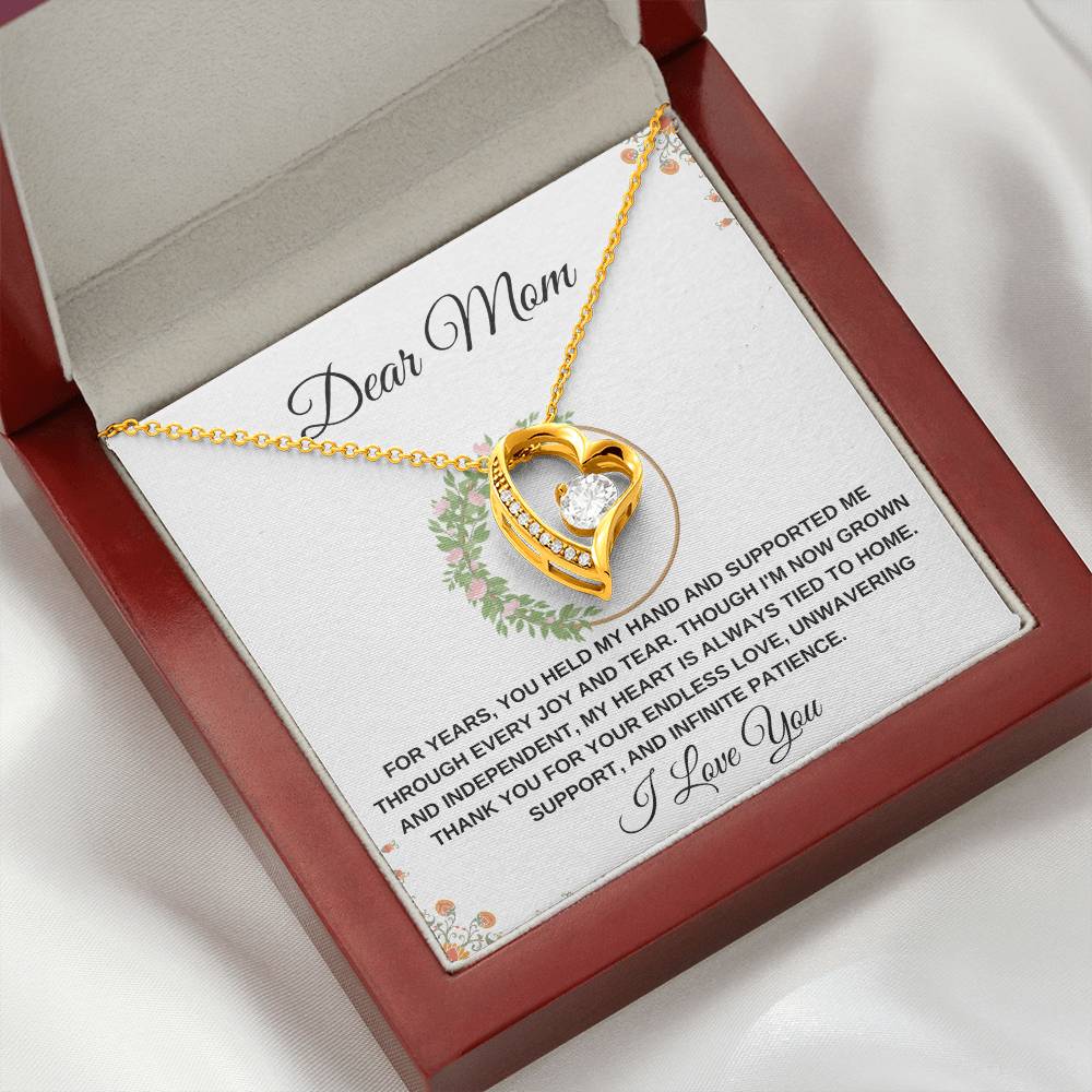 Forever Love Necklace Dear Mom