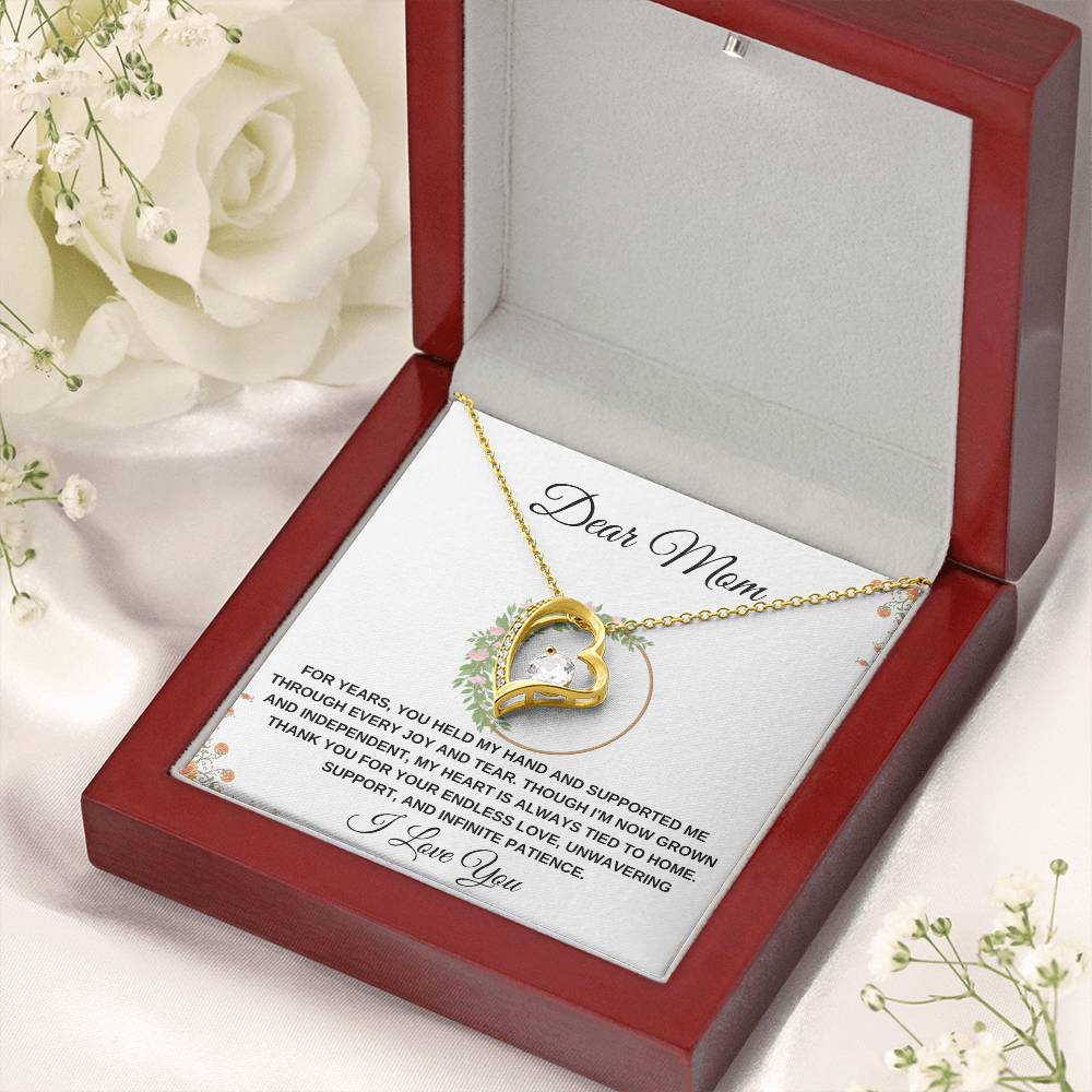Forever Love Necklace Dear Mom