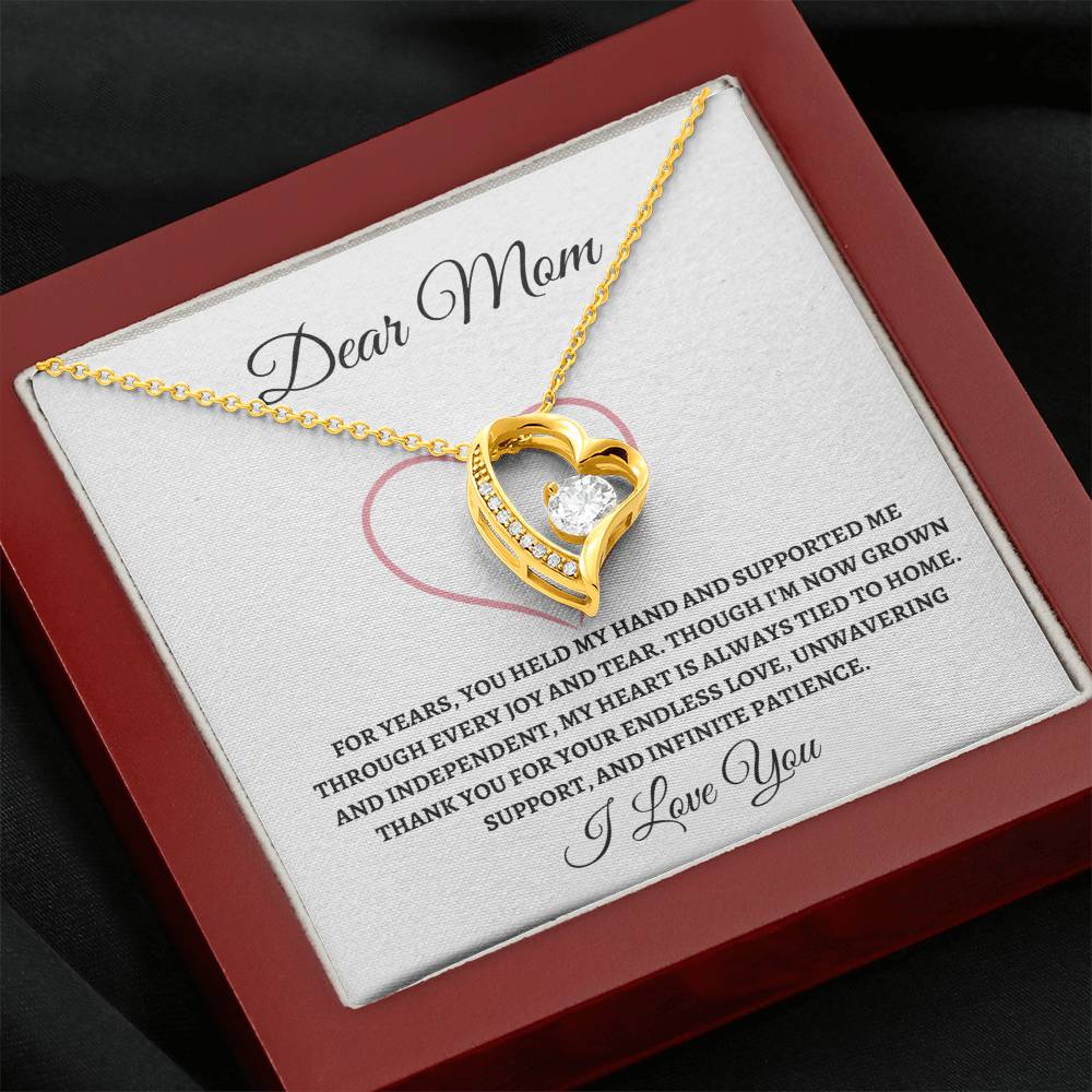 Dear Mom Forever Love Necklace