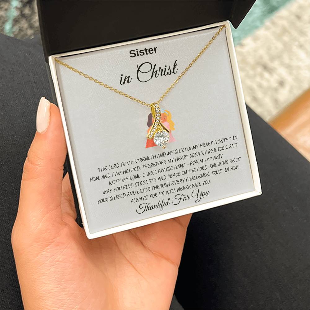 Alluring Beauty Necklace Sister In Christ