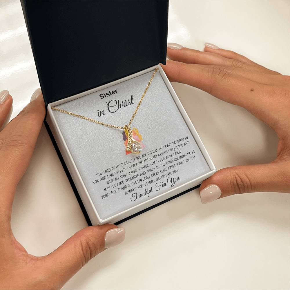 Alluring Beauty Necklace Sister In Christ