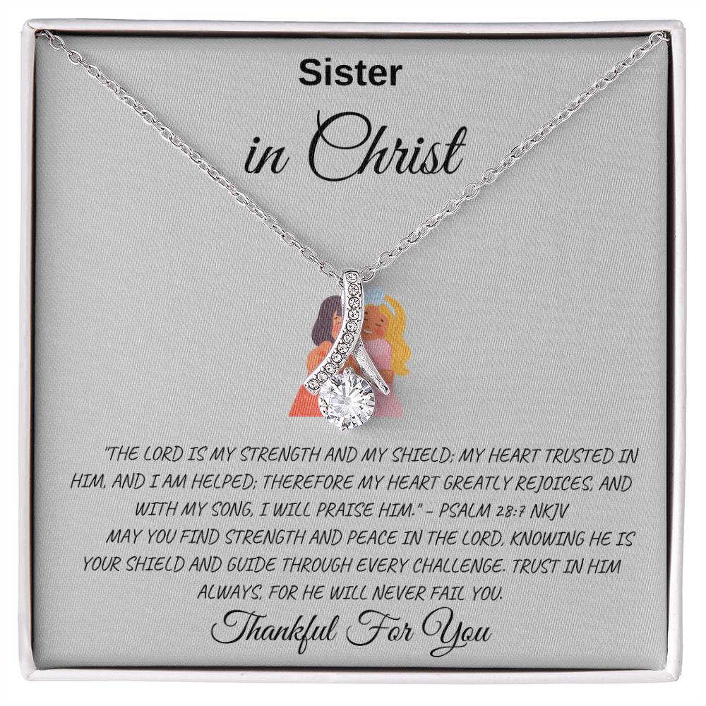 Alluring Beauty Necklace Sister In Christ