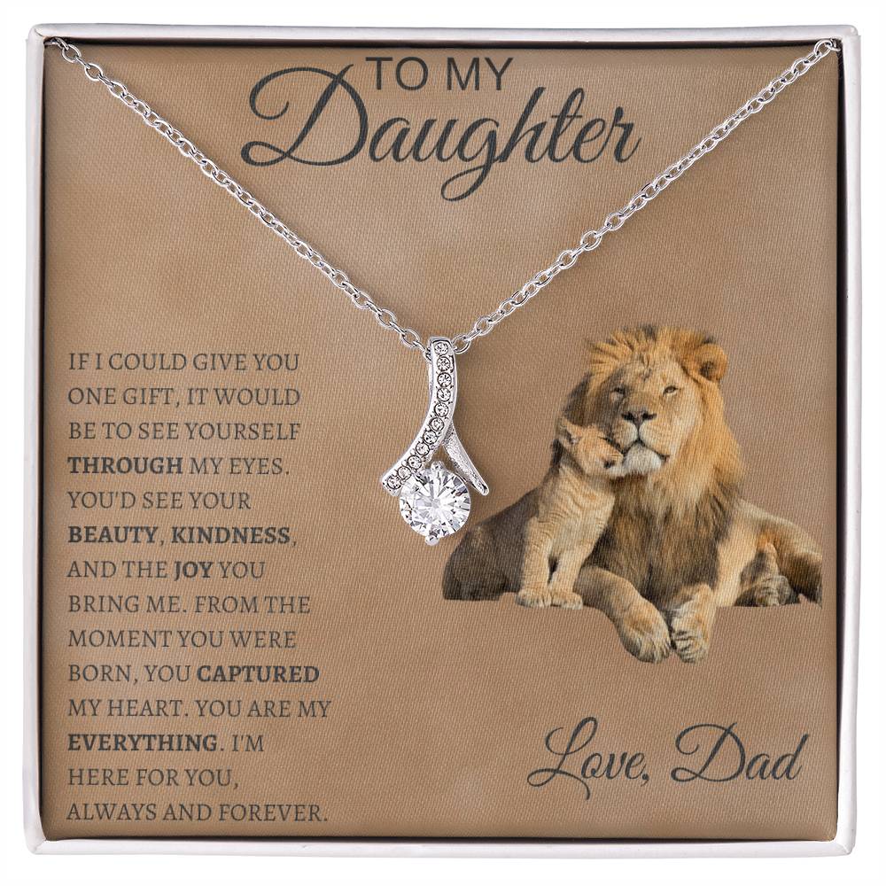 Alluring Beauty Necklace  Dad To My Daughter