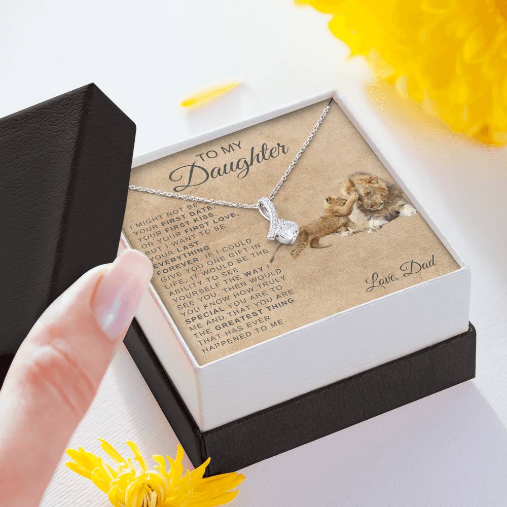 Alluring Beauty Necklace Dad To My Daughter