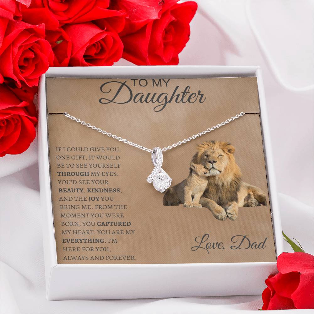 Alluring Beauty Necklace  Dad To My Daughter
