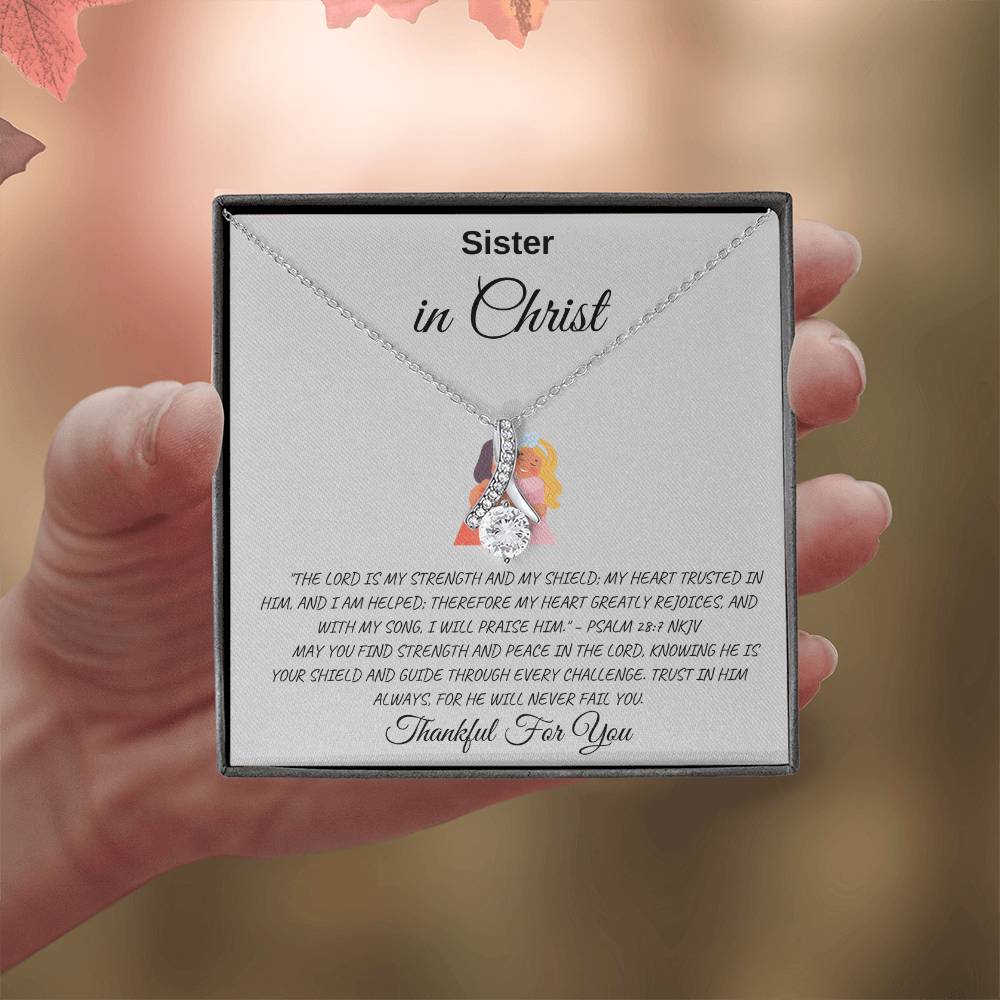 Alluring Beauty Necklace Sister In Christ