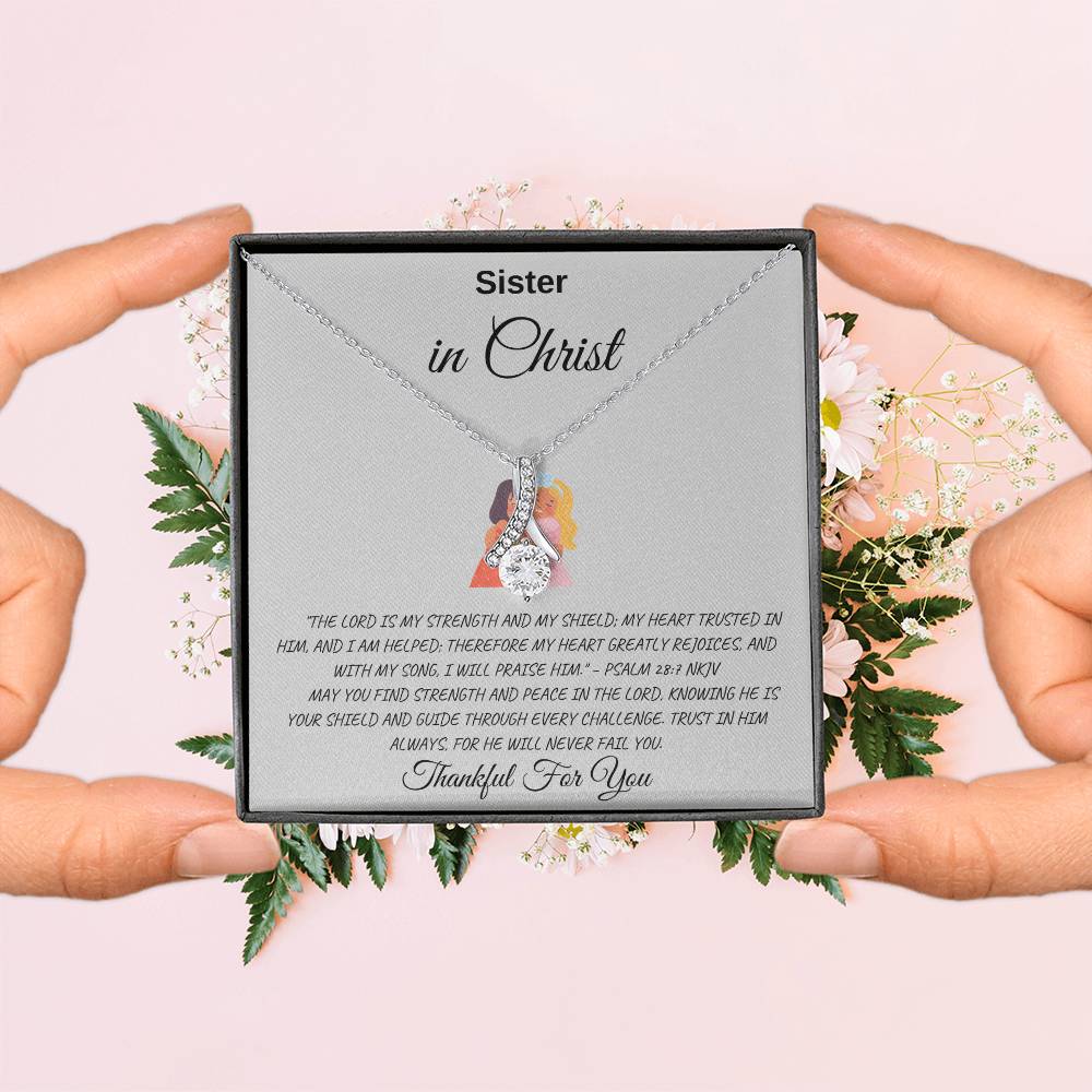 Alluring Beauty Necklace Sister In Christ
