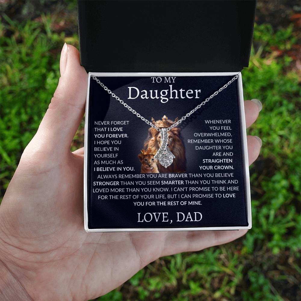 Alluring Beauty Necklace Dad To My Daughter
