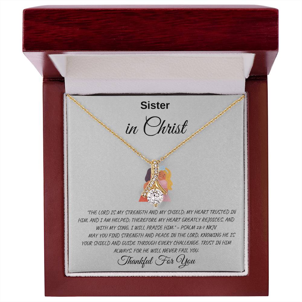 Alluring Beauty Necklace Sister In Christ