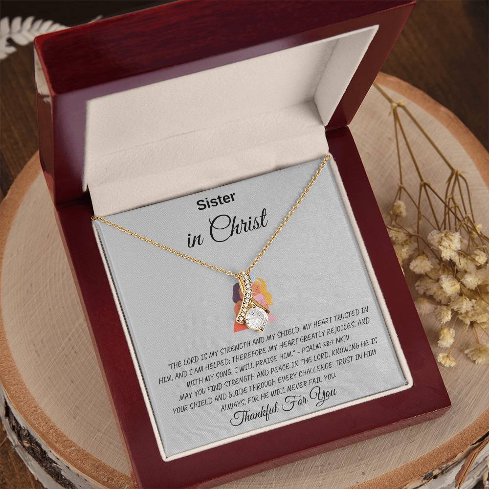 Alluring Beauty Necklace Sister In Christ