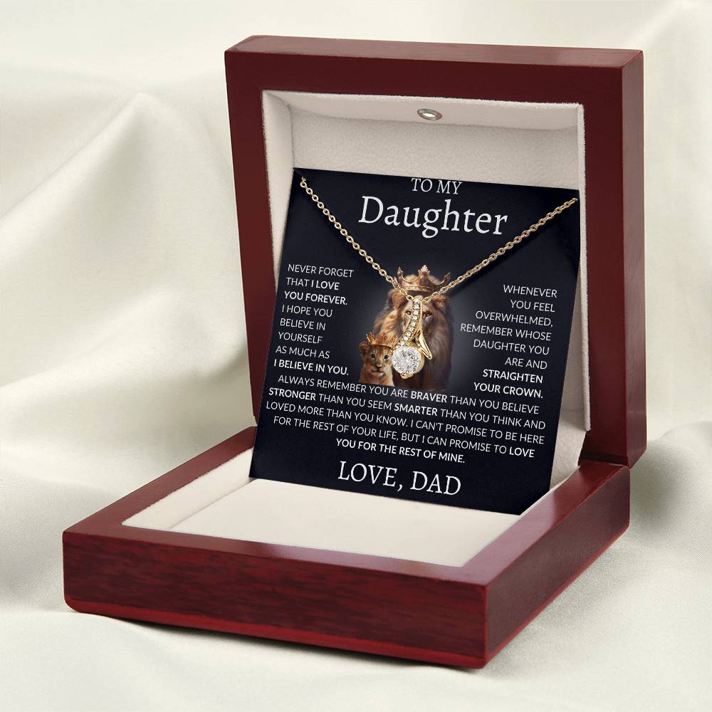 Alluring Beauty Necklace Dad To My Daughter