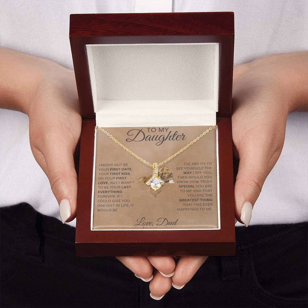 Alluring Beauty Necklace  Dad To My Daughter