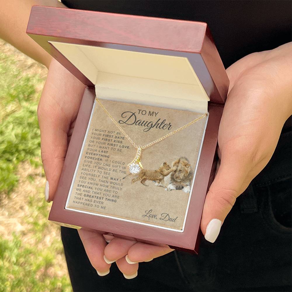 Alluring Beauty Necklace Dad To My Daughter
